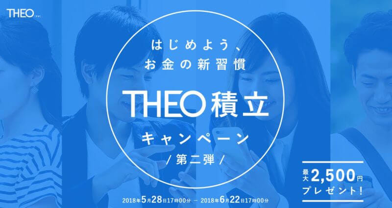 【2020年6月】THEO(テオ)のキャンペーンまとめ！今お得にはじめる